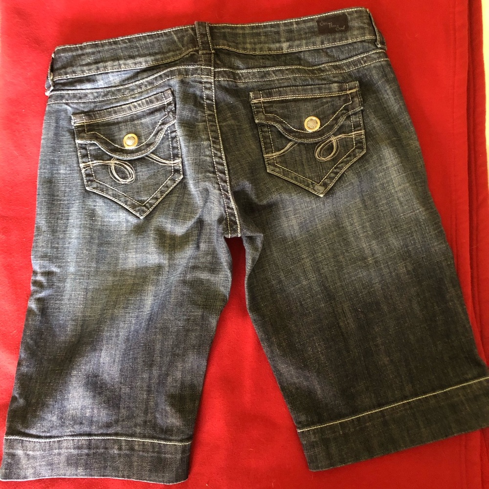See Through Soul Bermuda shorts.